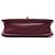 Chanel Red Paris Edinburgh Matelassé Caviar Retro Class Flap Rosso Bordò - vista 3