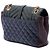 Saint Laurent College Tasche Grün Medium Triquilt Tricolor Lammfell mit Monogramm Dunkelgrün - Ansicht 2