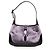 Borsa a tracolla Jackie in velluto viola Gucci Porpora