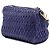 Borsa a Spalla Miu Miu Purple Matelasse Nappa Crystal Charm Porpora Viola scuro - vista 2