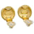 Chanel CC Clip-On Ohrringe Golden  - Ansicht 5