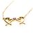 Pendente Double Loving Heart Tiffany & Co. in oro rosa 18K con zaffiro rosa D'oro - vista 5
