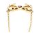 Pendente Double Loving Heart Tiffany & Co. in oro rosa 18K con zaffiro rosa D'oro - vista 7