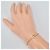 Bracciale charm Tiffany & Co. T TWO Giallo - vista 2