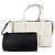 Borsa Tote Maxi Intrecciato Small Arco da donna Bottega Veneta Nero Bianco