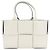Borsa Tote Maxi Intrecciato Small Arco da donna Bottega Veneta Nero Bianco - vista 2