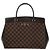 Borsa Louis Vuitton Damier Rivoli MM Marrone - vista 2