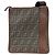 Bolsa de ombro Zucca feminina Fendi Marrom - vista 2