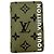 Organizer Louis Vuitton Men's Monogram Card Case Orange Khaki