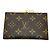 Louis Vuitton T61922 Compact Wallet Braun Monogramm