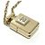 Collana con pendente Coco Mark Chanel B22S D'oro - vista 4