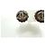 Timeless Orecchini a lobo Chanel 02C Rhinestone Coco Mark Argento Rosa - vista 5