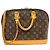 Borsa Louis Vuitton Alma Marrone Monogramma