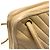 Borsa Chanel Coco Mark Charm V-Stitch Chevron Beige - vista 12