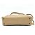 Borsa Chanel Coco Mark Charm V-Stitch Chevron Beige - vista 9