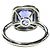 Anillo Sole de platino Tiffany & Co. con tanzanita - vista 3