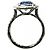 Anillo Sole de platino Tiffany & Co. con tanzanita - vista 4