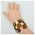 Bracciale Charm Bottega Veneta Marrone Beige - vista 2