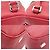 Bolsa de couro vermelha feminina Louis Vuitton Vermelho - vista 6