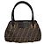 Bolsa Fendi Zucca marrom de couro e lona