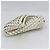 Clutch in pelle bianca Bottega Veneta Bianco - vista 3