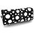 Borsa a mano mini Nano Speedy Yayoi Kusama da donna Louis Vuitton Nero Bianco - vista 3
