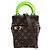 Borsa Vertical Box Trunk da uomo Louis Vuitton Marrone Verde