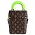 Borsa Vertical Box Trunk da uomo Louis Vuitton Marrone Verde - vista 2