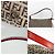 Zucchino Borsa a tracolla Fendi Mamma Bucket Marrone Rosso - vista 7