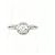 Harry Winston Mikropavé Diamantring mit Rundschliff