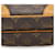 Borsa a Spalla Louis Vuitton Monogram Amazon Marrone - vista 4
