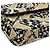 Borsa a Spalla Chanel Mini Matelassé Canvas Chain Marrone Beige - vista 3
