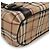 Borsa Tote 2WAY Burberry Nova Check in PVC e pelle Marrone Beige - vista 3