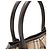 Borsa Tote 2WAY Burberry Nova Check in PVC e pelle Marrone Beige - vista 5