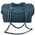 Bolsa Bowling Chanel Quilted Caviar Large Azul Ruthenium - vista 2