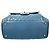 Bolsa Bowling Chanel Quilted Caviar Large Azul Ruthenium - vista 4