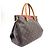 Borsa Louis Vuitton Pallas MM Monogram Marrone - vista 2