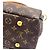 Borsa Louis Vuitton Pallas MM Monogram Marrone - vista 7