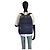 Zaino Bally Zebra Nylon Blu - vista 6