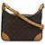 Bolso de hombro Louis Vuitton Monogram Boulogne Castaño