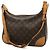 Bolso de hombro Louis Vuitton Monogram Boulogne Castaño - vista 2