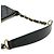 Borsa a Spalla Chanel Caviar Matelasse Chain Nero - vista 4