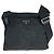 Borsa a tracolla in nylon Tessuto con logo triangle Prada Nero