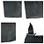 Borsa a tracolla in nylon Tessuto con logo triangle Prada Nero - vista 6
