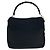 Bamboo Bolso de hombro de nailon y cuero con detalle de bambú Gucci Negro - vista 2