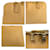Prada Saffiano Leder Triangle Logo Tote Braun Beige - Ansicht 5