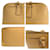 Prada Saffiano Leder Triangle Logo Tote Braun Beige - Ansicht 6