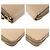 Prada Saffiano Leder Langgeldbörse Braun Beige - Ansicht 3