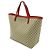 Borsa Tote per bambini Gucci Micro GG in PVC e pelle Marrone Beige - vista 2
