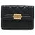 Chanel Boy Matelasse Small Flap Portemonnaie Schwarz